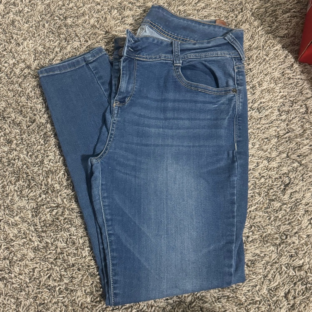 Size 17 skinny jeans